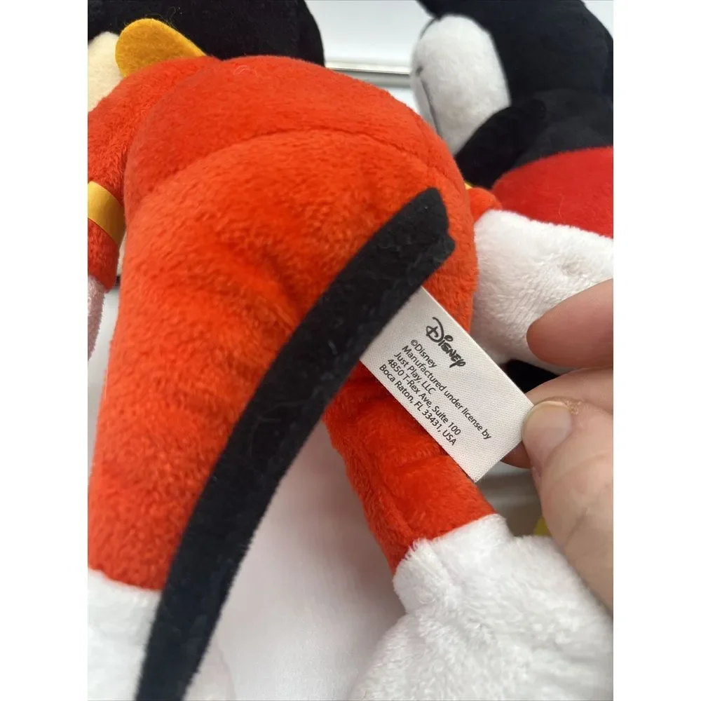 Lot Of 2 Just Play Disney Mickey Mouse‎ 90 Years Of Magic Band Leader & Pie Eyed - Picture 5 of 6